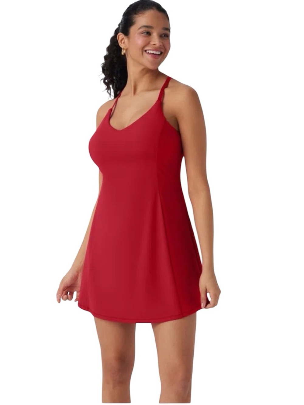 🔥 ASOS Swim Red Women's Sleeveless one piece bathing suit size 16